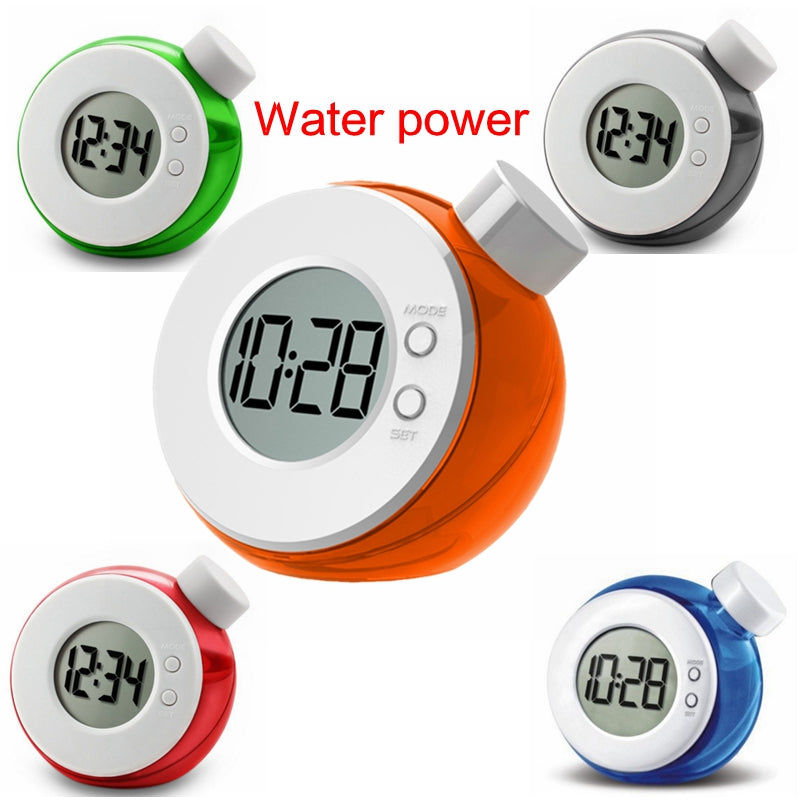 Creative Smart Water Element Alarm Clock