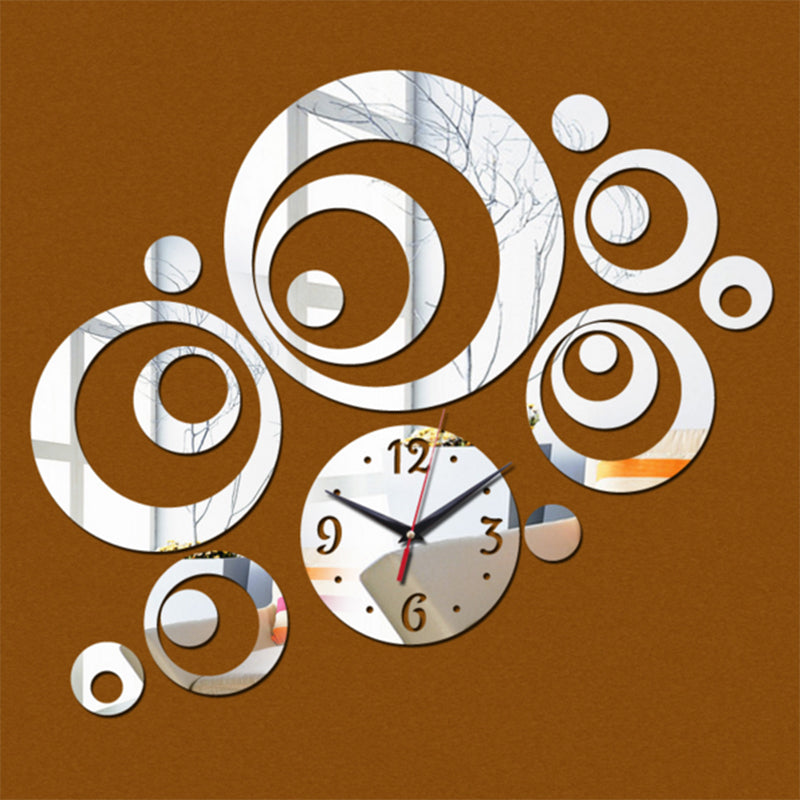 Acrylic 3D Wall Mirror Clock