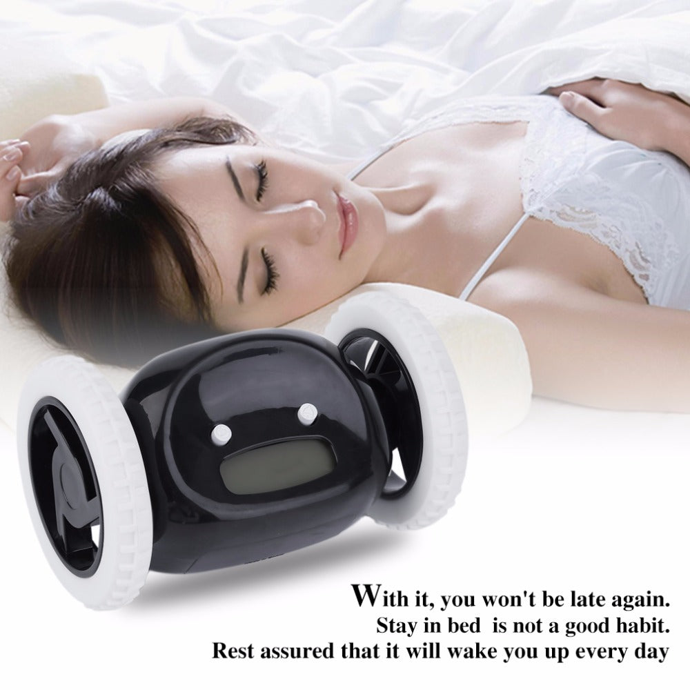Creative Running Alarm Clock