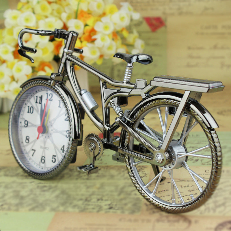 Creative Bicycle Pattern Alarm Clock