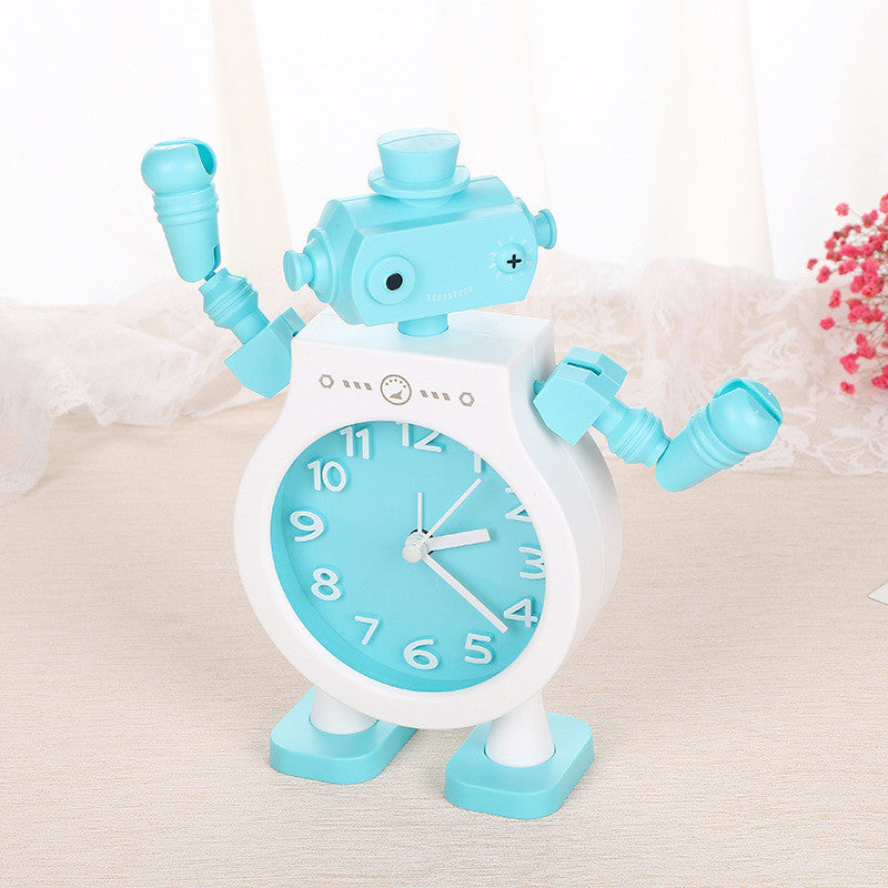Creative Couple Robot Alarm Clock