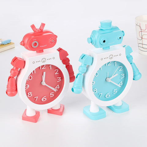 Creative Couple Robot Alarm Clock