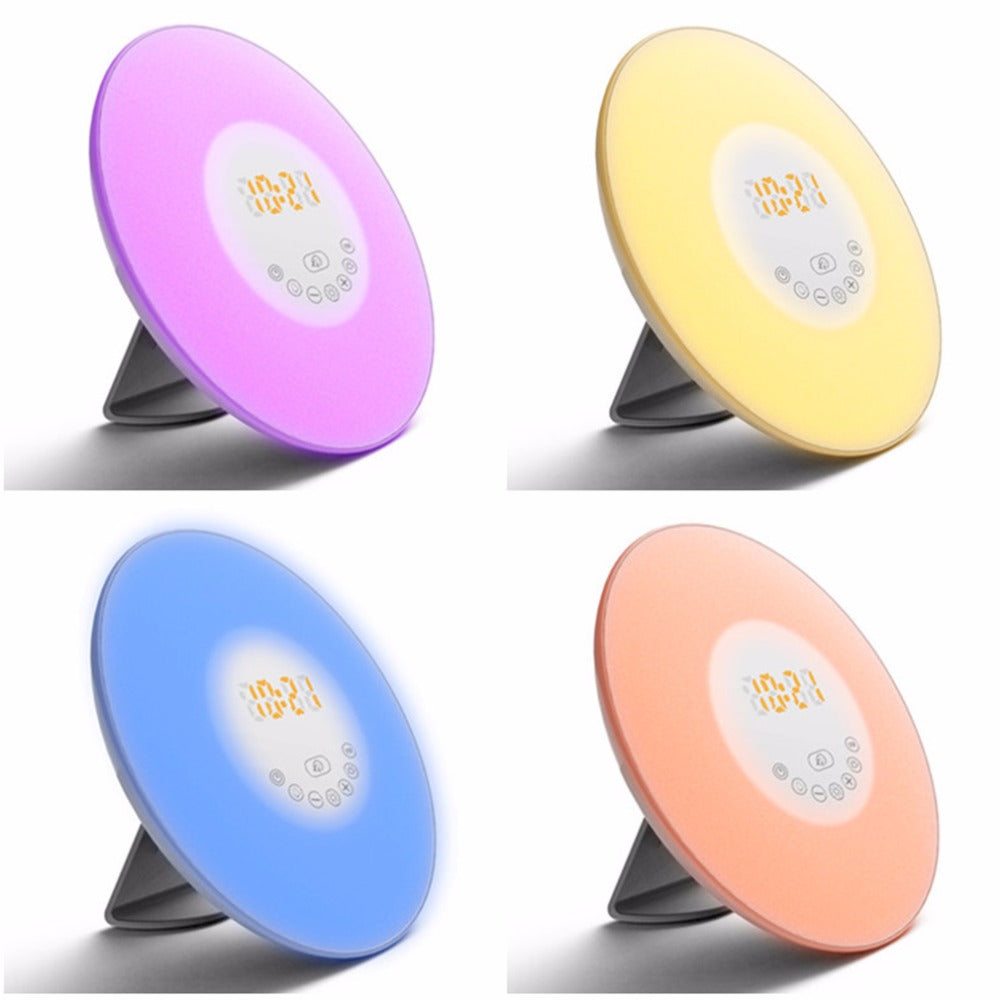 Colorful Novelty Sunrise Simulation Alarm Clock
