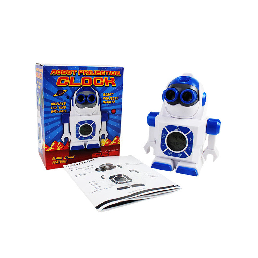 Robot Snooze Alarm Clock