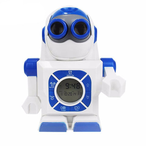 Robot Snooze Alarm Clock