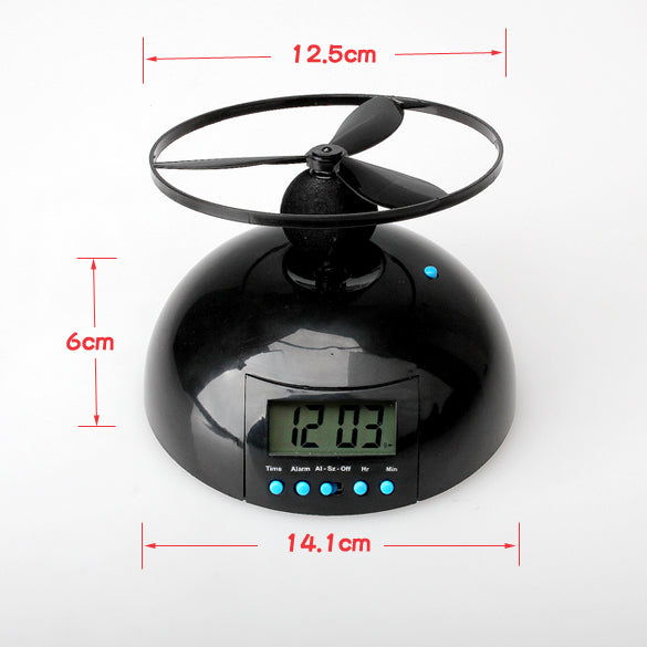 Flying Lazy Helicopter Alarm Clock