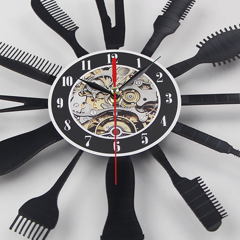 Hair Beauty Salon Wall Clock