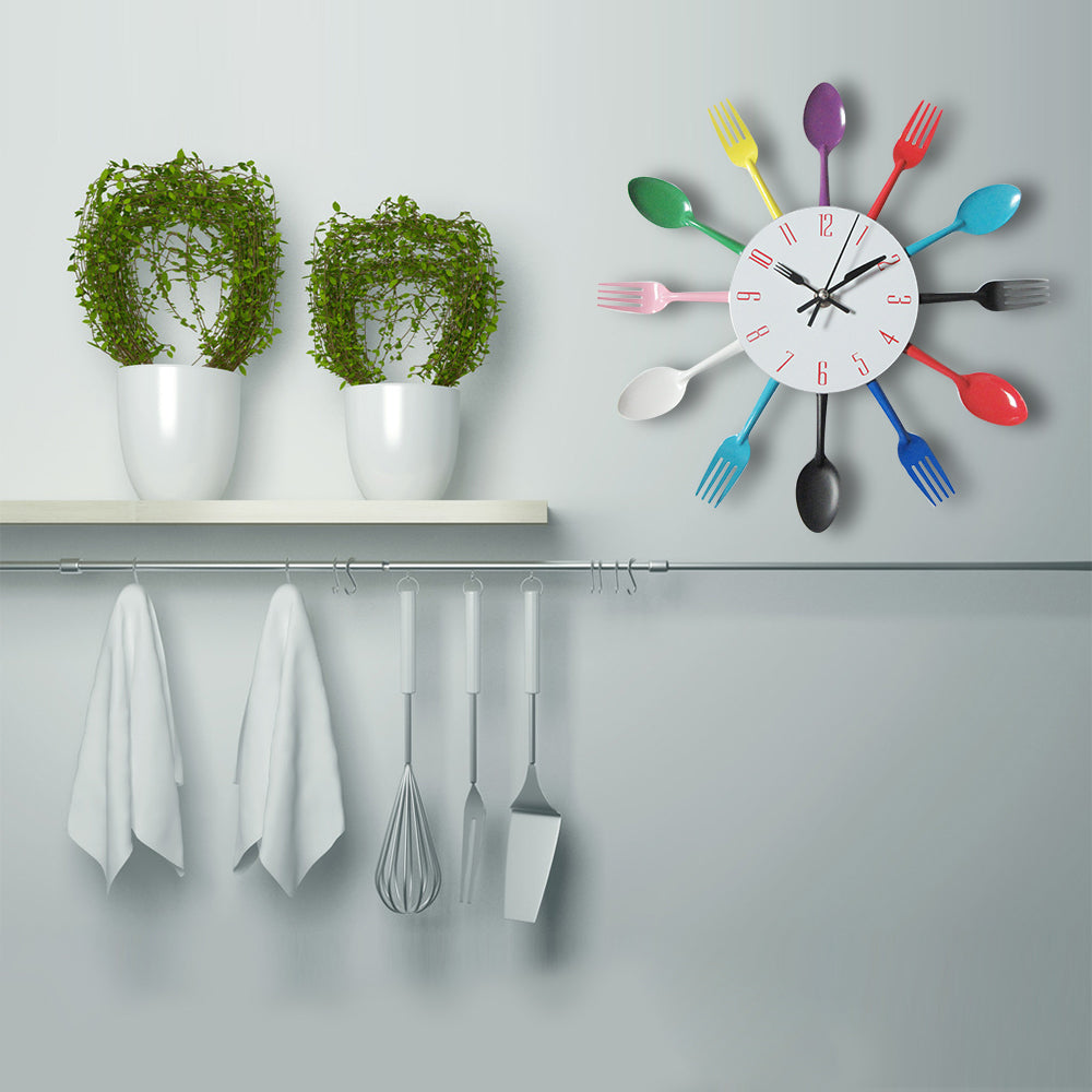Metal Kitchen Wall Clock