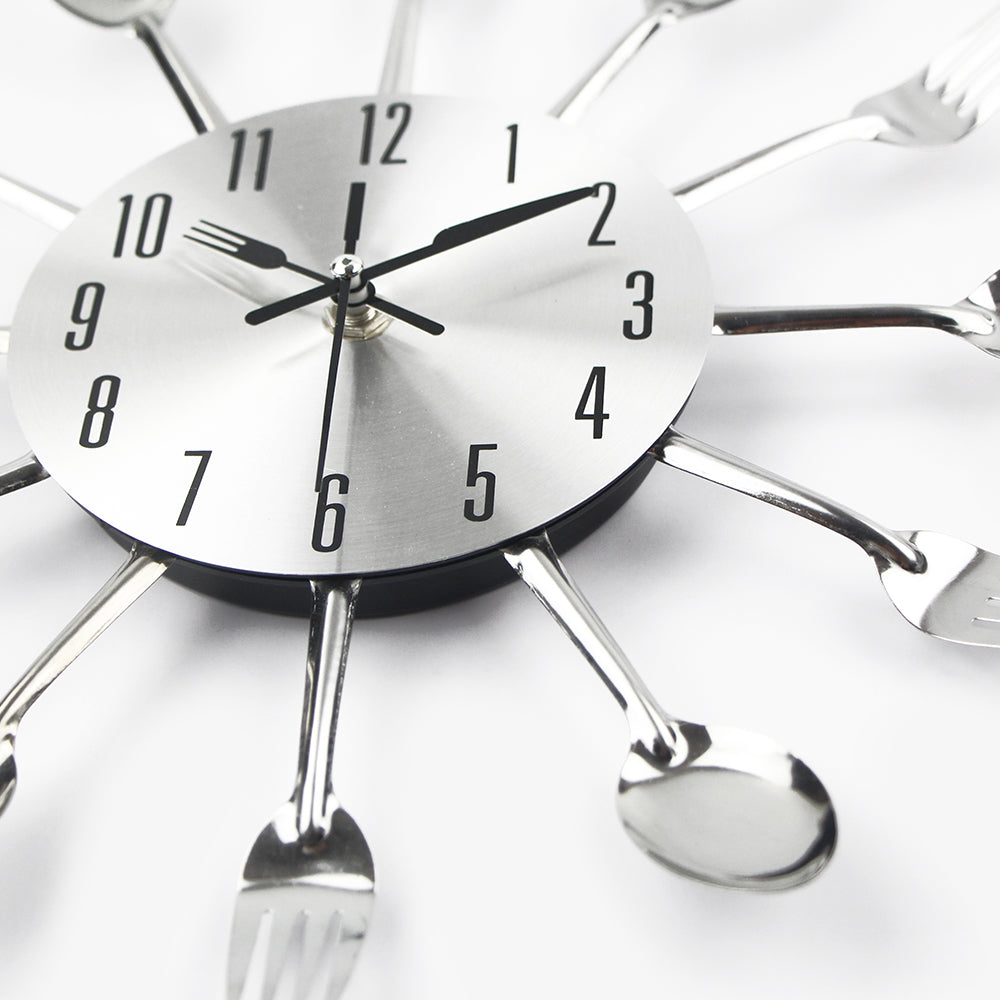 Metal Kitchen Wall Clock