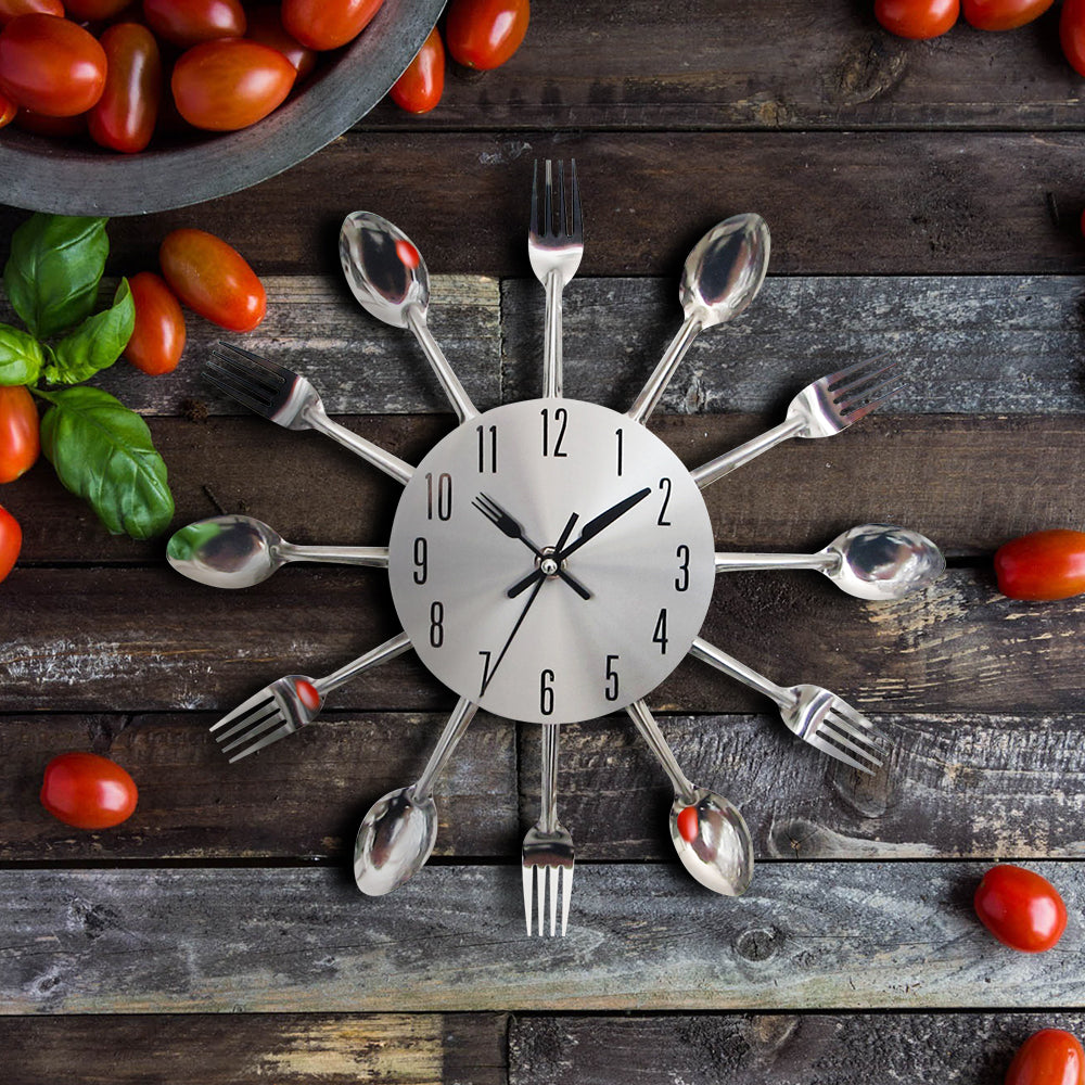 Metal Kitchen Wall Clock