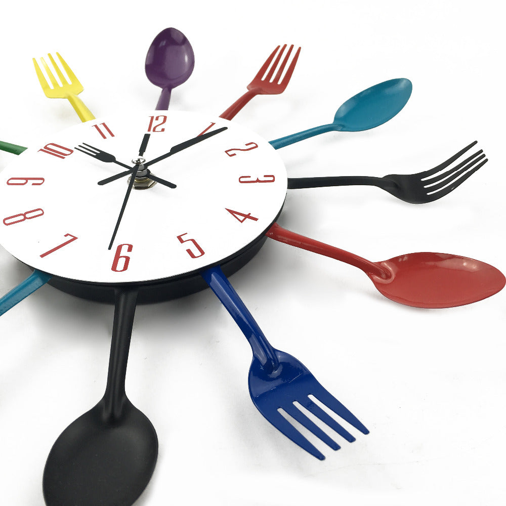 Metal Kitchen Wall Clock