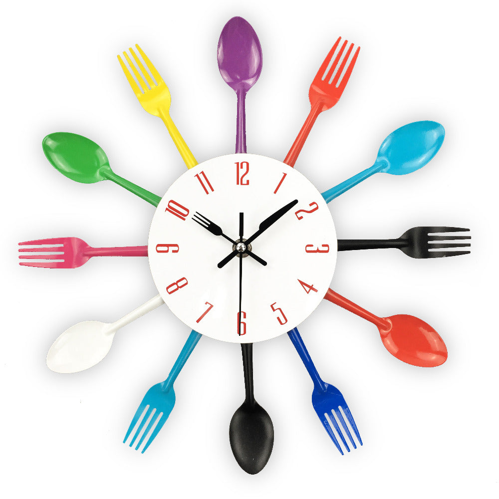 Metal Kitchen Wall Clock