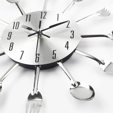 Metal Kitchen Wall Clock