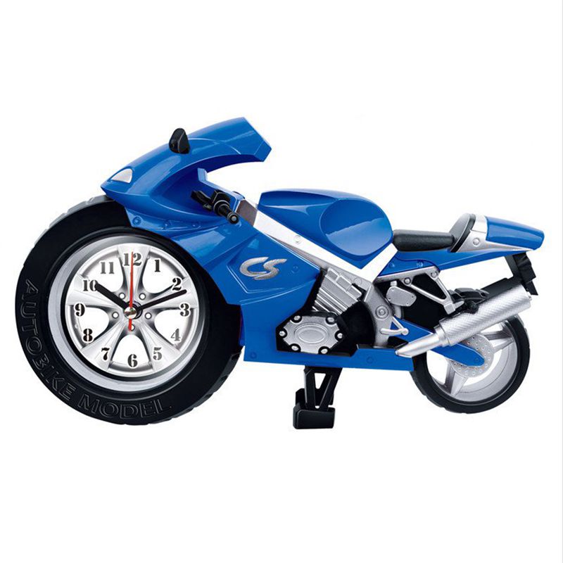 Fashion Mini Motorcycle Alarm Clock
