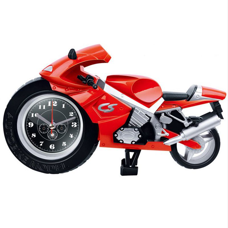 Fashion Mini Motorcycle Alarm Clock