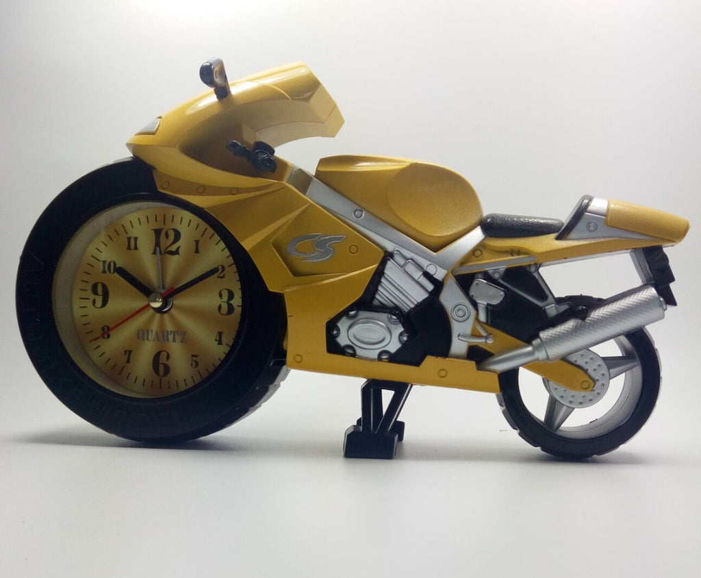 Fashion Mini Motorcycle Alarm Clock