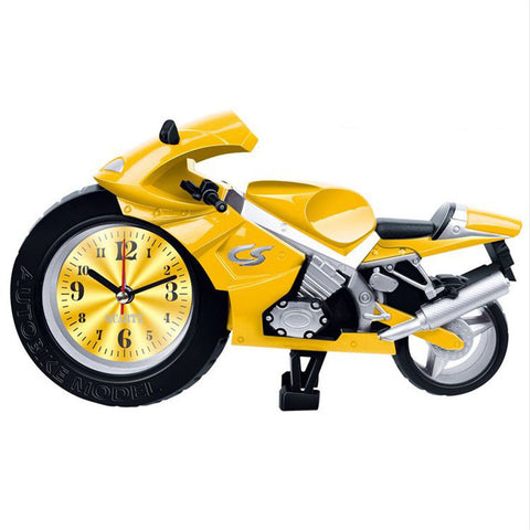 Fashion Mini Motorcycle Alarm Clock