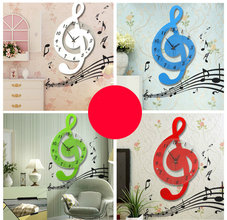 Creative Music Wall Clock