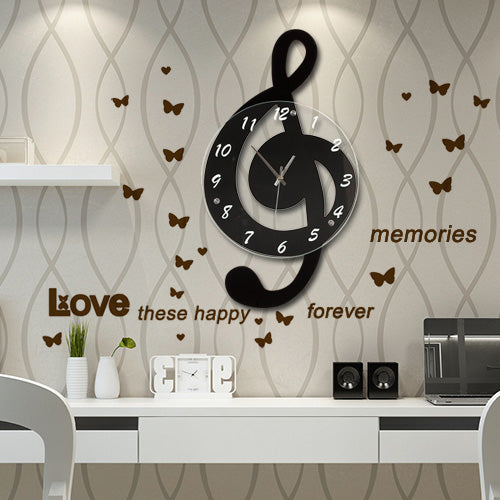 Creative Music Wall Clock