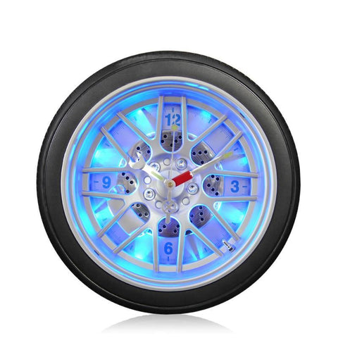 Automotive Tires Wall Clock