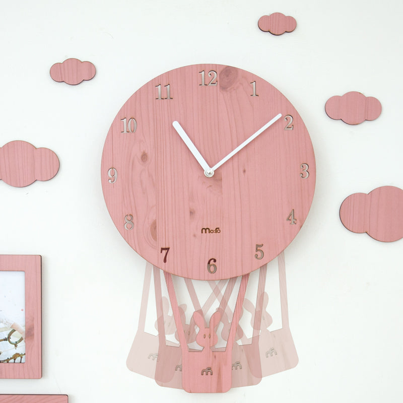 Swing Creative Cartoon Wall Clock