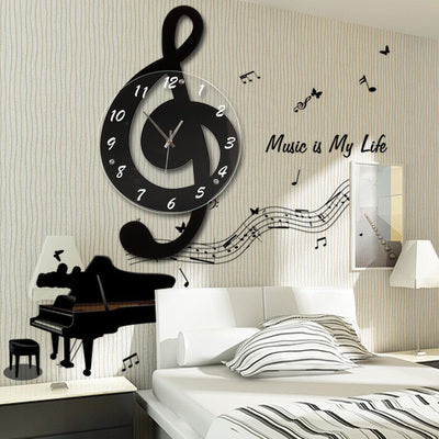 Creative Music Wall Clock