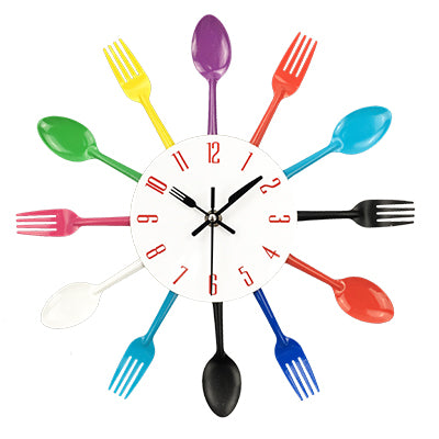 Metal Kitchen Wall Clock