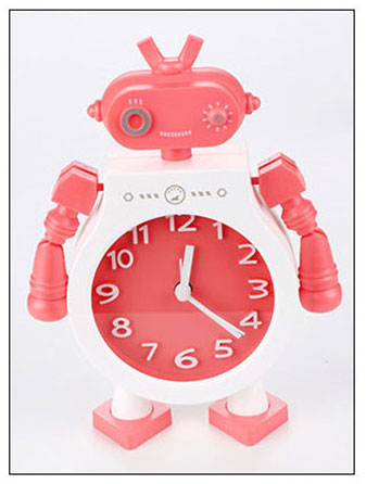 Creative Couple Robot Alarm Clock